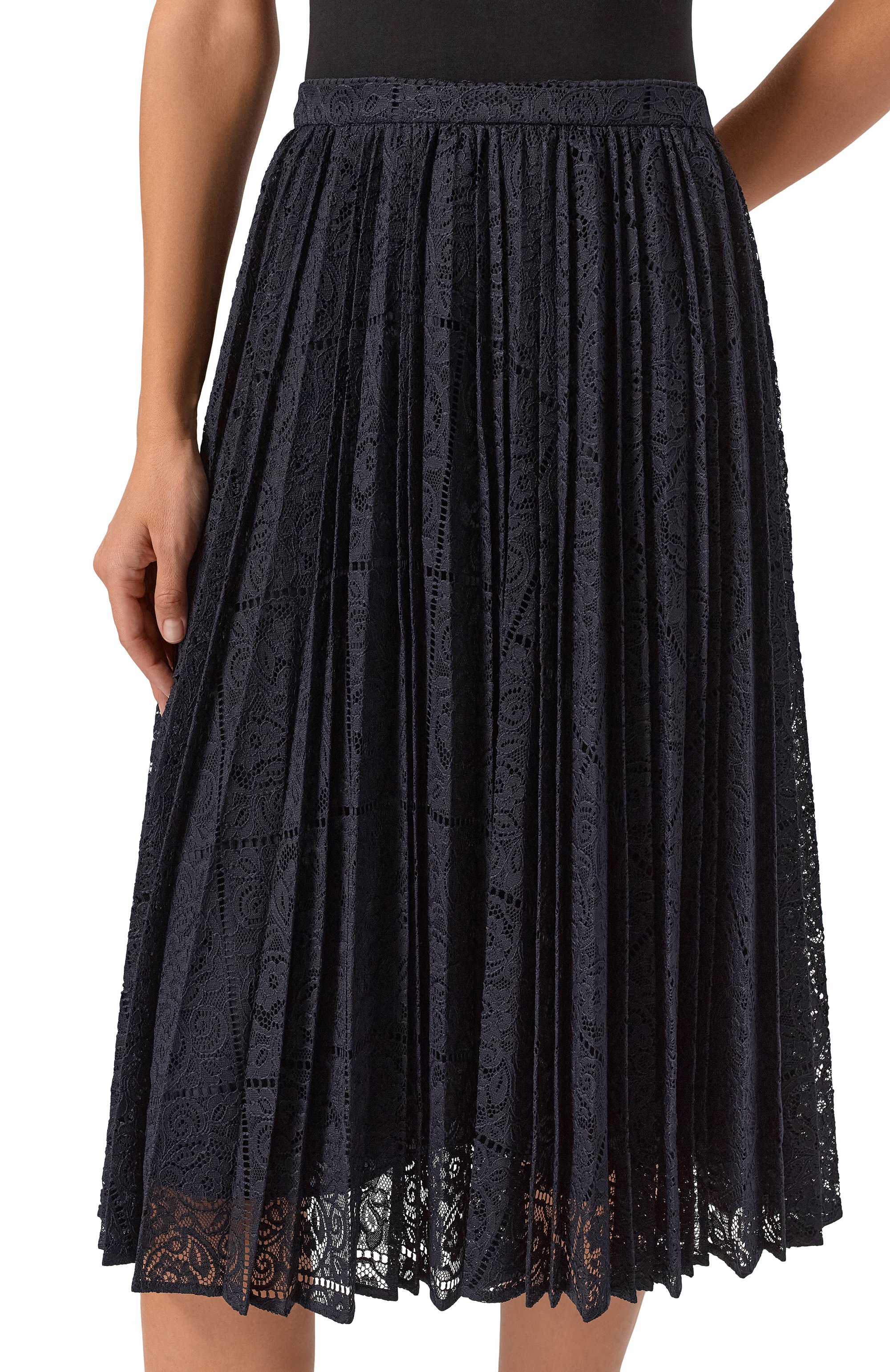 Плиссированная юбка MAX MARA STUDIO, арт. LEANDR0, фото 5