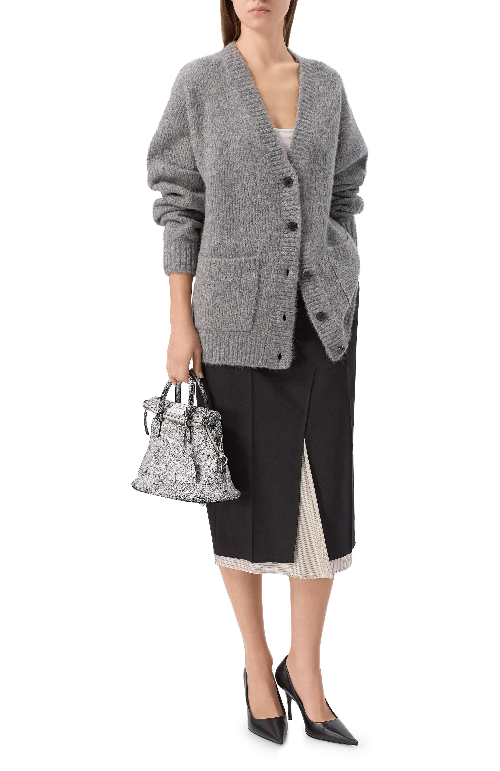 Шерстяной кардиган DRIES VAN NOTEN, арт. 252-011226-2709, фото 2