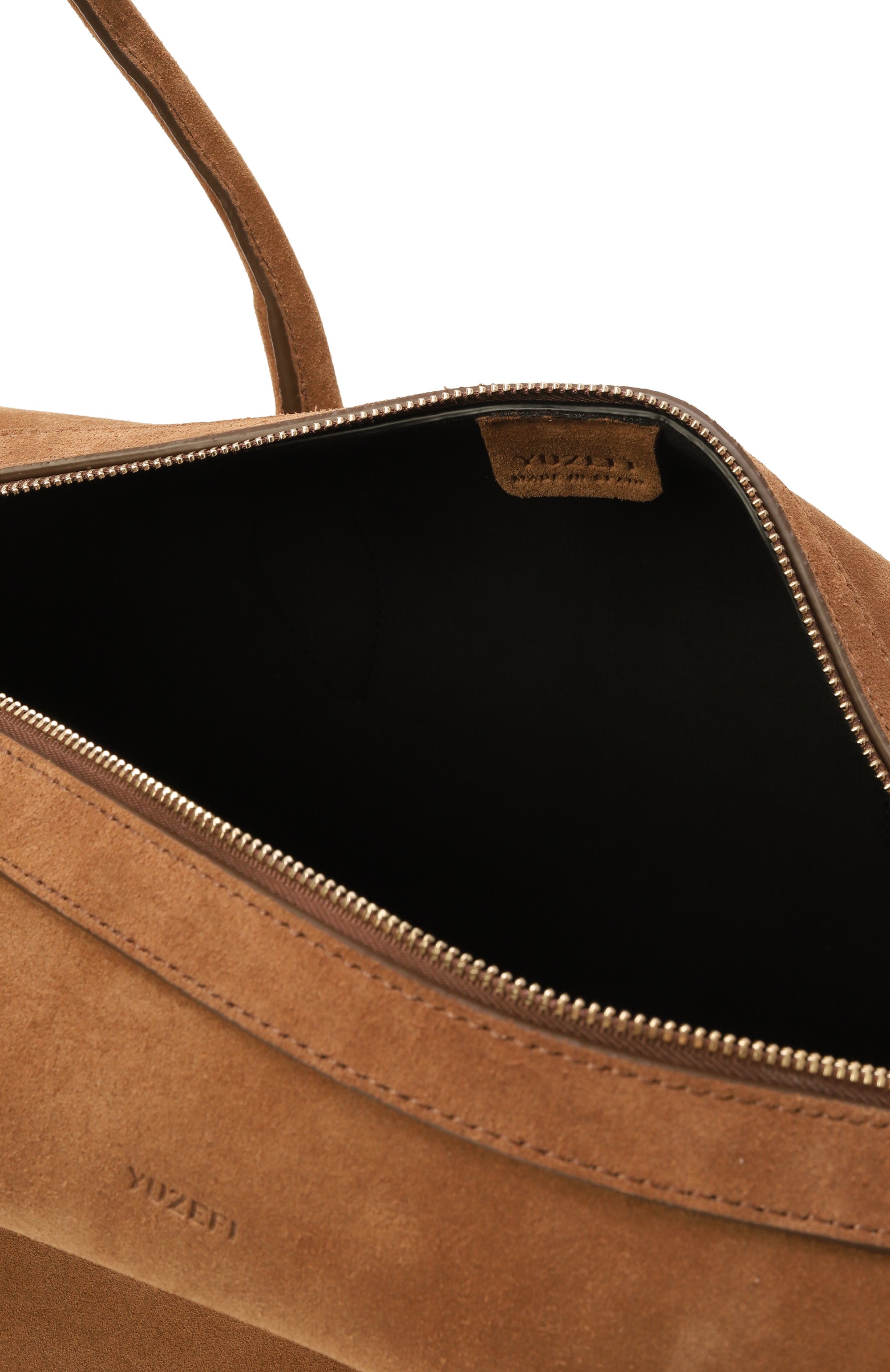 Сумка brioche duffle YUZEFI коричневого цвета по цене 94950 руб., арт. YUZPF25-HB-BD-S015, фото 5 Сумка brioche duffle YUZEFI, арт. YUZPF25-HB-BD-S015, фото 5