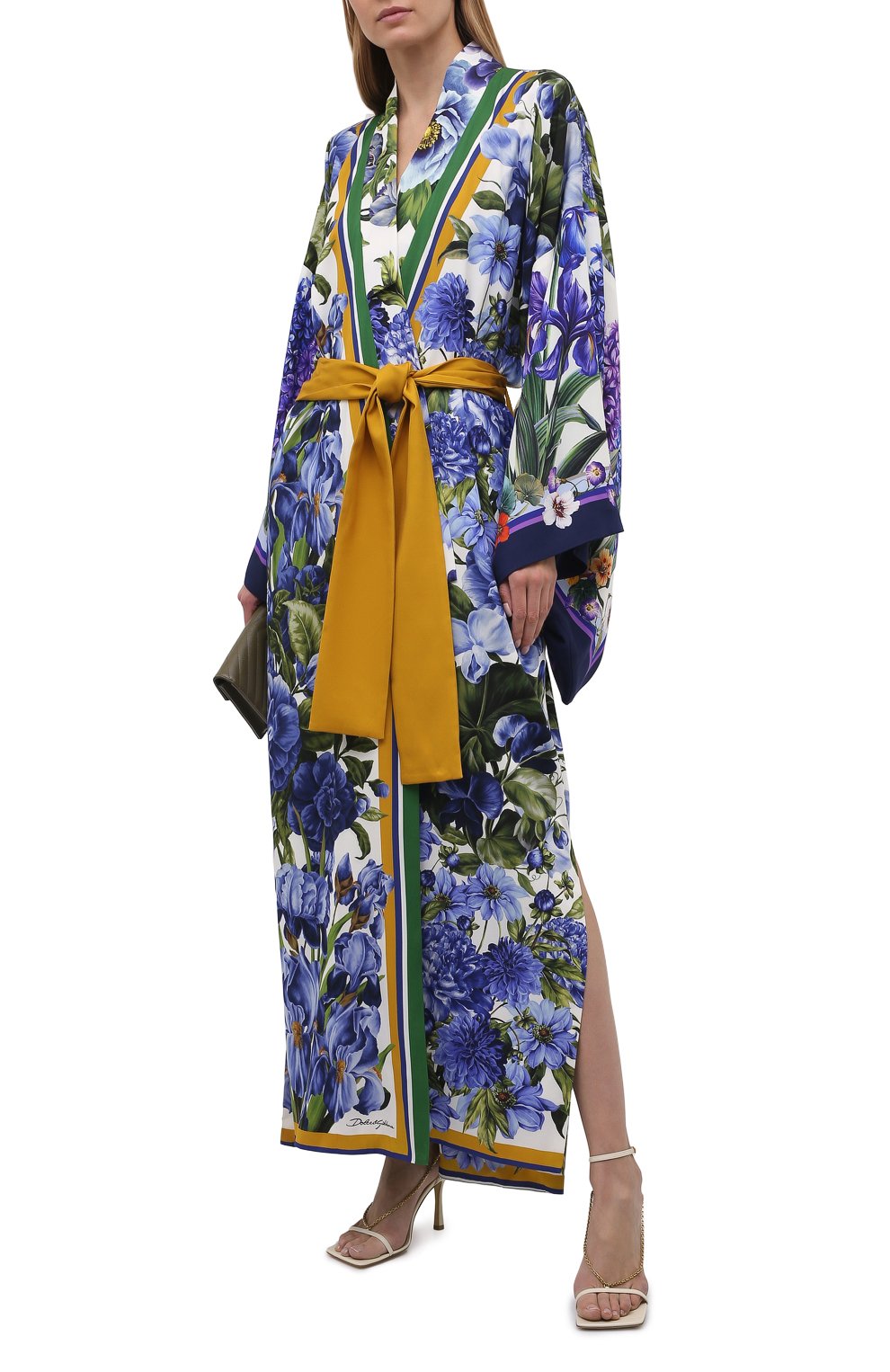 Шелковое платье DOLCE & GABBANA, арт. I0B17W/GDW99, фото 2