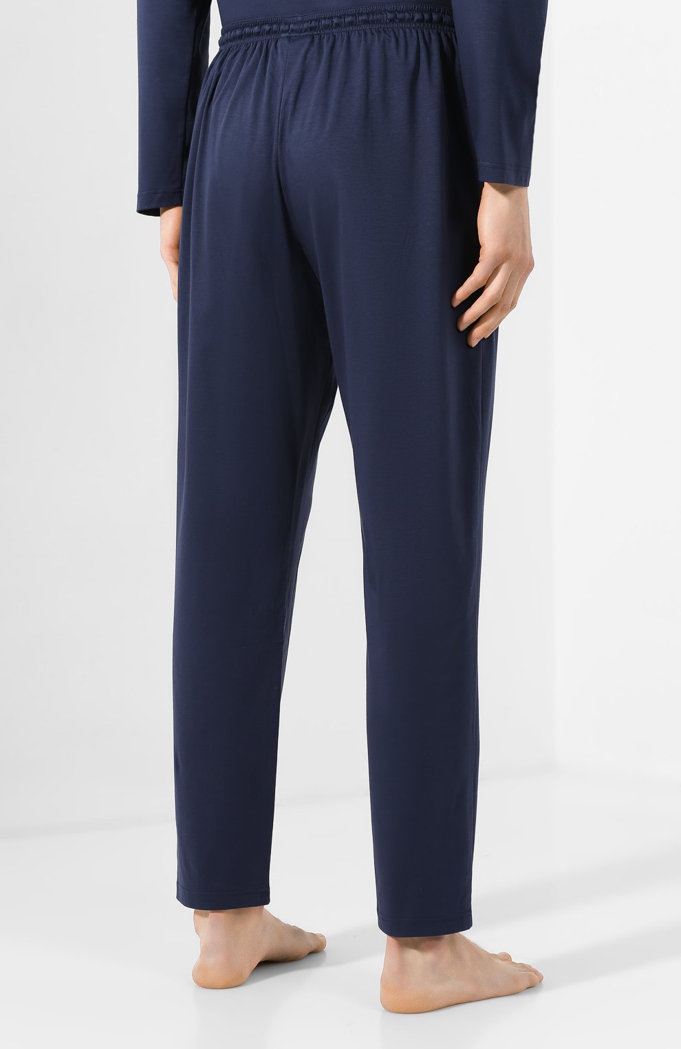 Хлопковая пижама ZEGNA, арт. N6H010970, фото 5