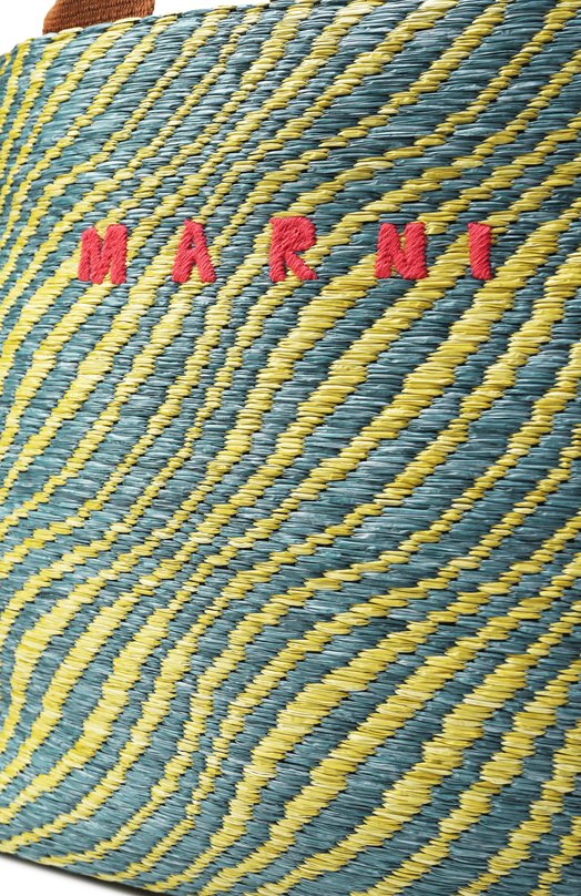 Сумка Basket small Marni SHMP0077U7/P9841 Зелёный  SHMP0077U7/P9841 Фото 6