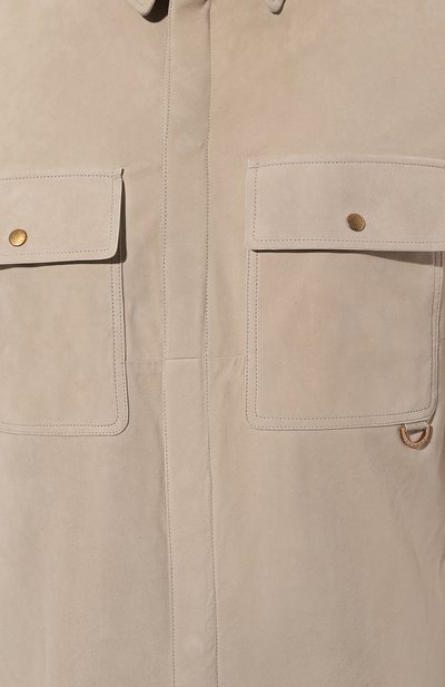 Замшевая рубашка AGNONA, арт. PD06U1E, фото 5