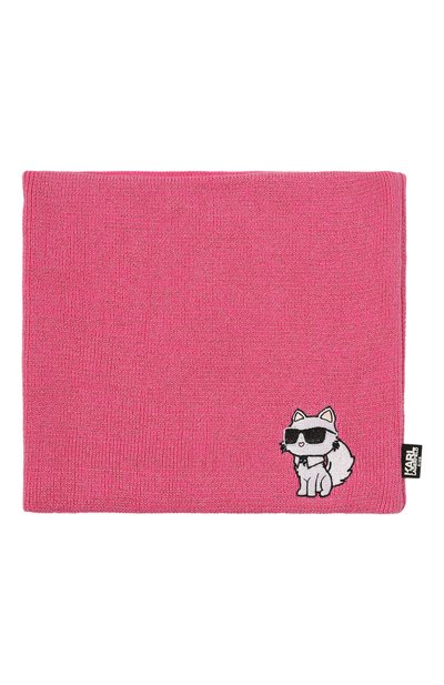 Комплект из шапки и шарфа-снуда KARL LAGERFELD KIDS, арт. Z30333, фото 4