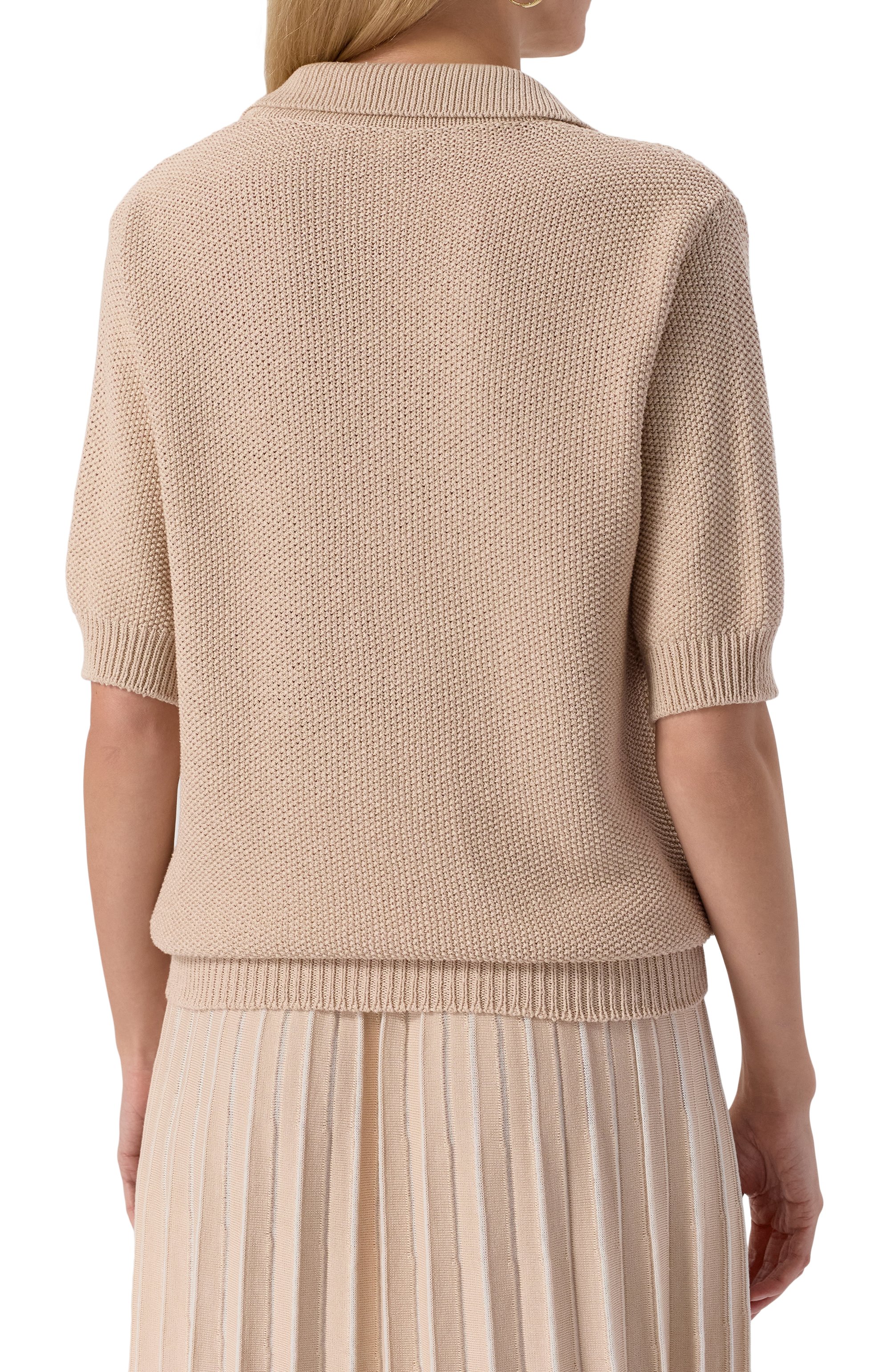 Поло из шелка и хлопка MVST, арт. WS61-259MU, фото 4