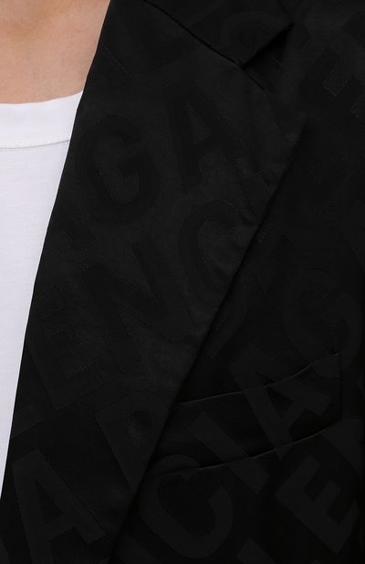 Жакет BALENCIAGA черного цвета по цене 209000 руб., арт. 671671/TI038, фото 5 Жакет BALENCIAGA, арт. 671671/TI038, фото 5
