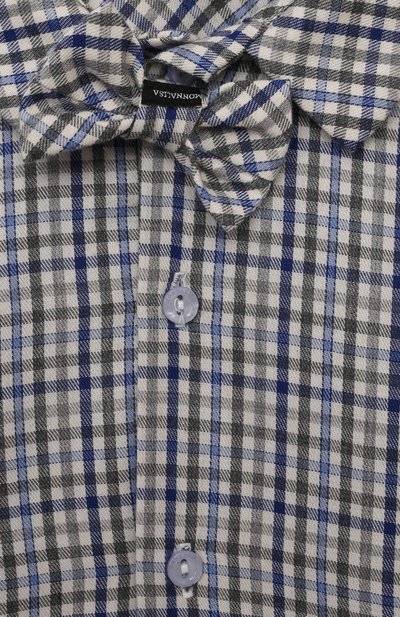 Хлопковая рубашка MONNALISA, арт. 28D300, фото 3