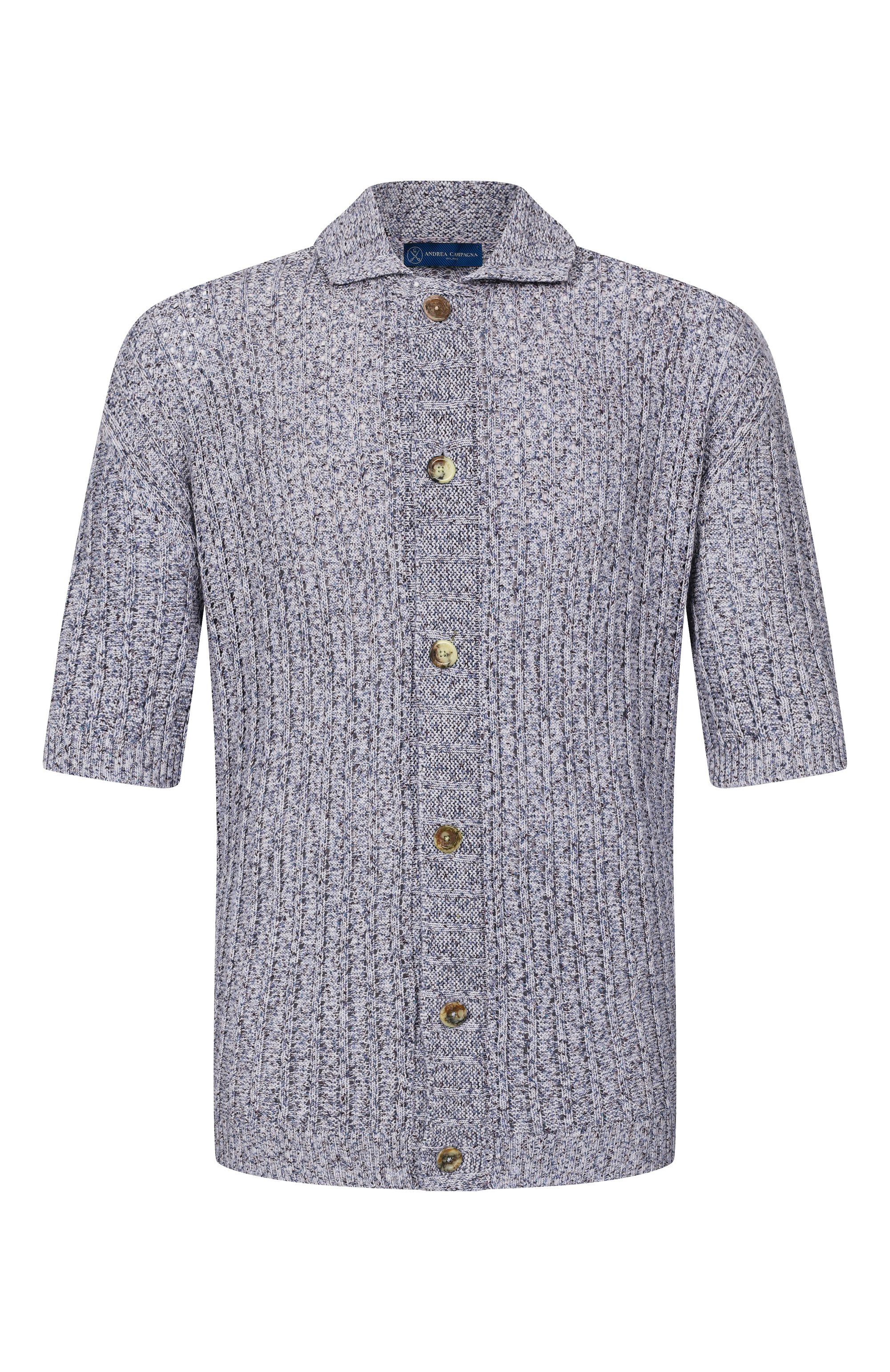 Хлопковая рубашка ANDREA CAMPAGNA, арт. M5426-9101, фото 1