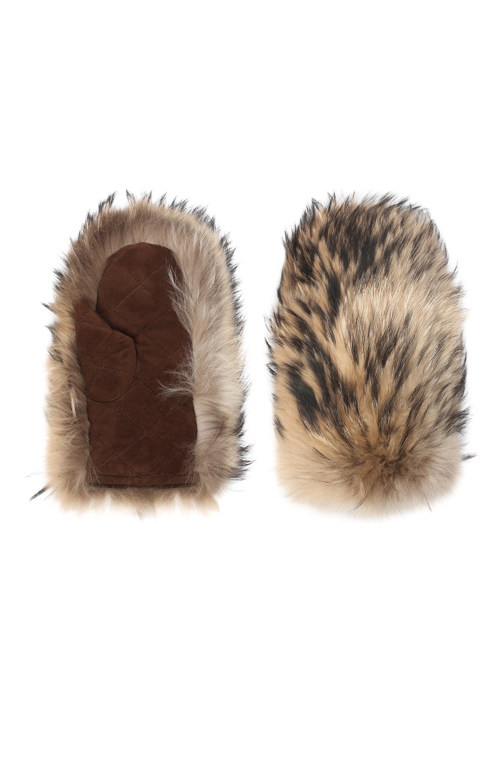 Варежки из меха енота FURLAND, арт. 0178022010001600000, фото 2