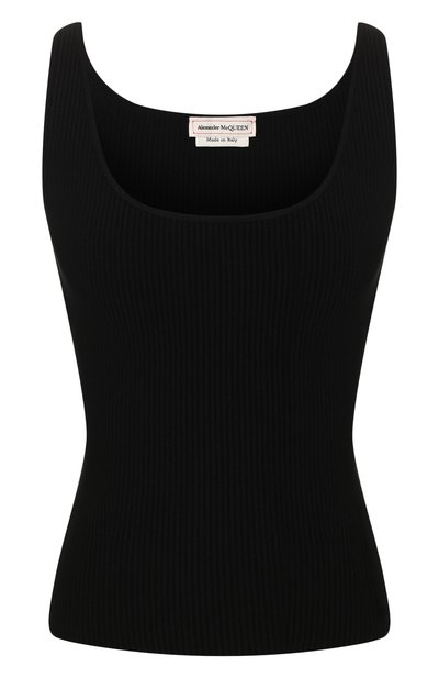 Майка из вискозы ALEXANDER MCQUEEN, арт. 622734/Q1A0C, фото 1