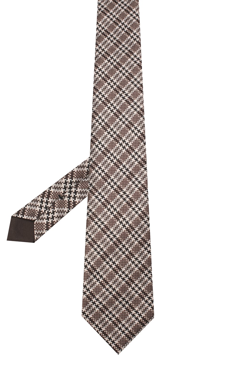 Шелковый галстук TOM FORD коричневого цвета по цене 24500 руб., арт. 7TF61/XT0, фото 2 Шелковый галстук TOM FORD, арт. 7TF61/XT0, фото 2