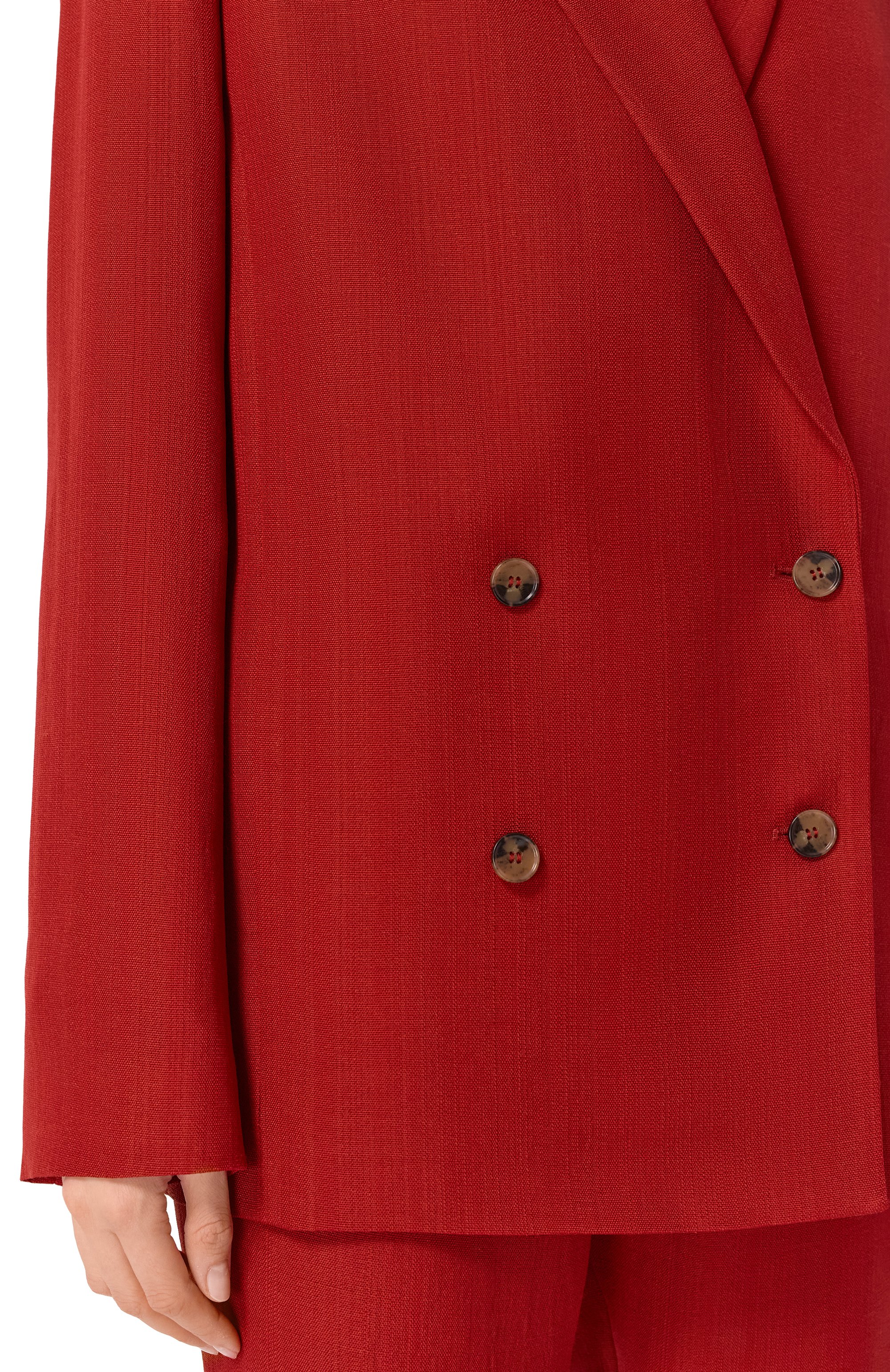 Жакет из вискозы и шерсти LOULOU DE SAISON, арт. MINKA, фото 5