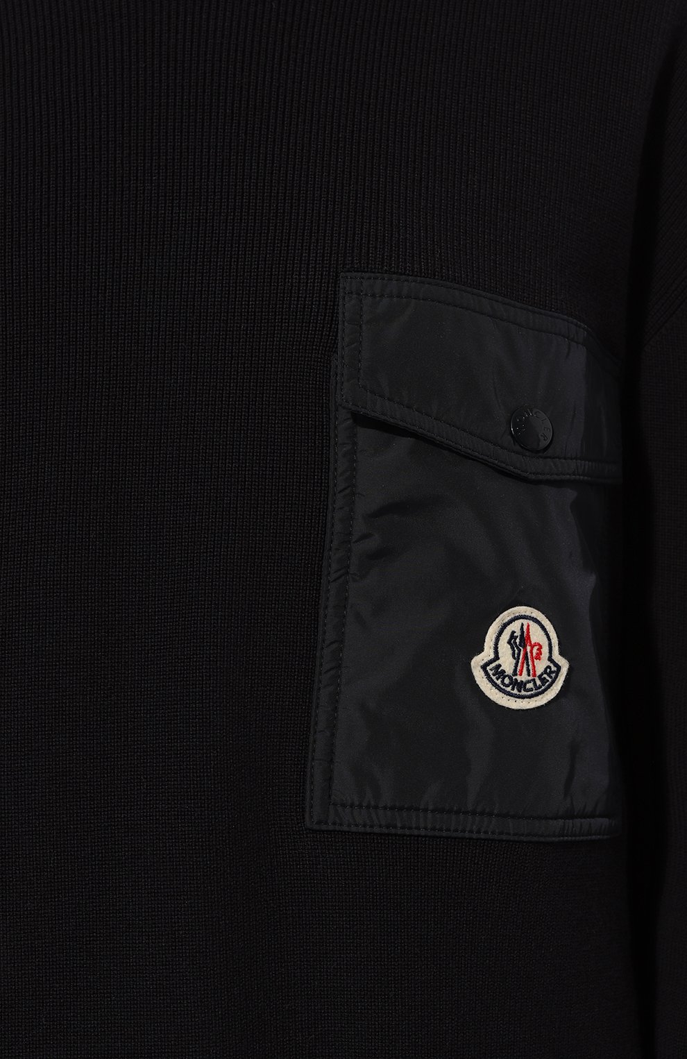 Хлопковый пуловер MONCLER, арт. 9C000-01-M1113, фото 5