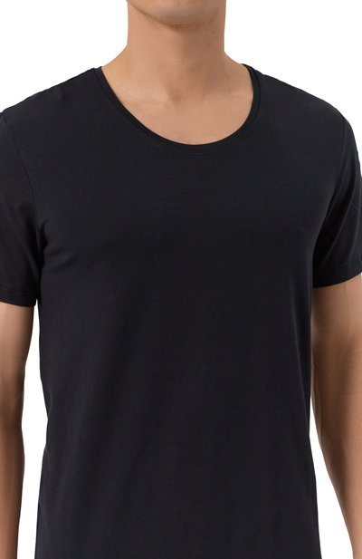 Хлопковая футболка HANRO, арт. 073088, фото 5