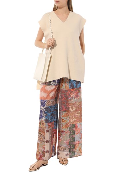 Шелковые брюки ZIMMERMANN, арт. 7044PSS231, фото 2