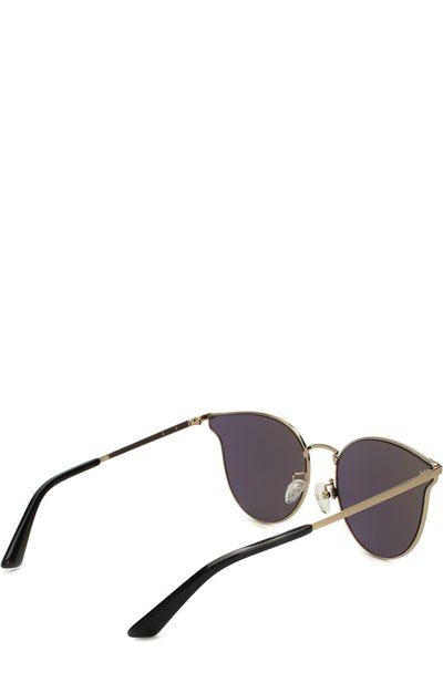 Солнцезащитные очки ALEXANDER MCQUEEN серого цвета по цене 15450 руб., арт. MQ0105SK 005, фото 4 Солнцезащитные очки ALEXANDER MCQUEEN, арт. MQ0105SK 005, фото 4