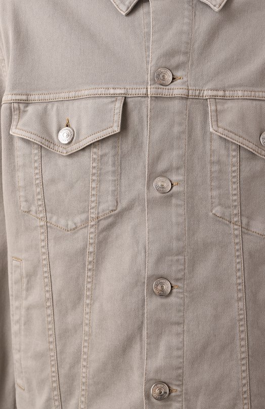 Джинсовая куртка Brunello Cucinelli M277P6910 Серый  M277P6910 Фото 6