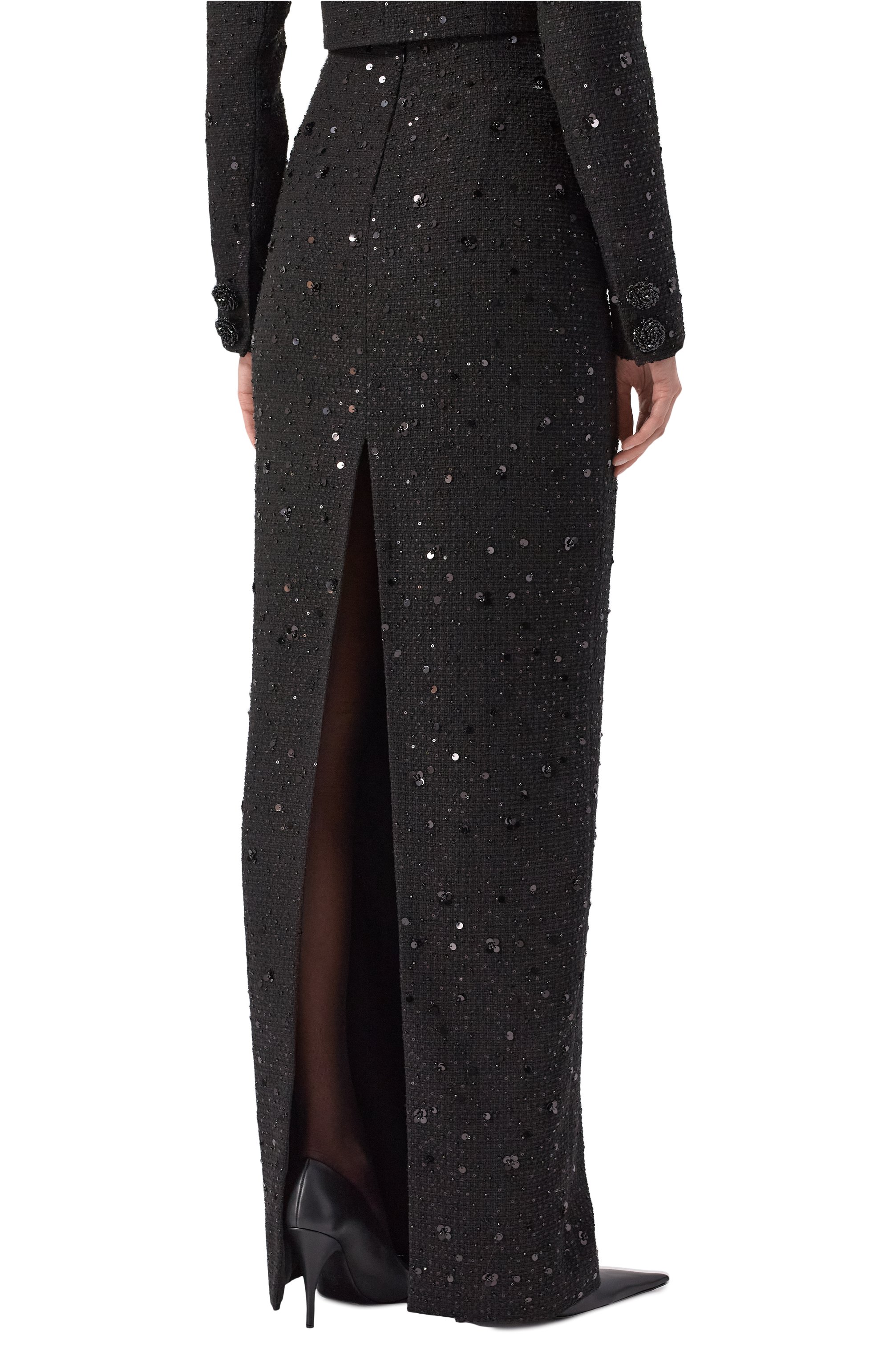 Твидовый костюм с отделкой пайетками KAMILLA PURSHIE, арт. KP 2025/37, фото 5