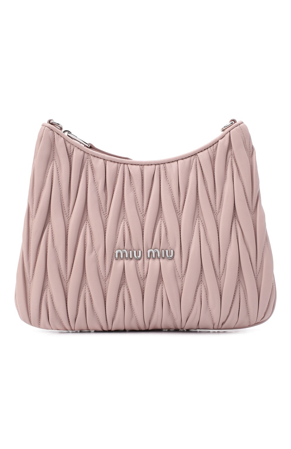 Сумка MIU MIU розового цвета по цене 170000 руб., арт. 5BH189-2CE3-F0D91-OOO, фото 1 Сумка MIU MIU, арт. 5BH189-2CE3-F0D91-OOO, фото 1