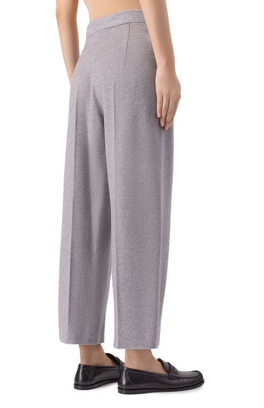 Шерстяные брюки Max Mara Studio MARENG0 Серый  MARENG0 Фото 4