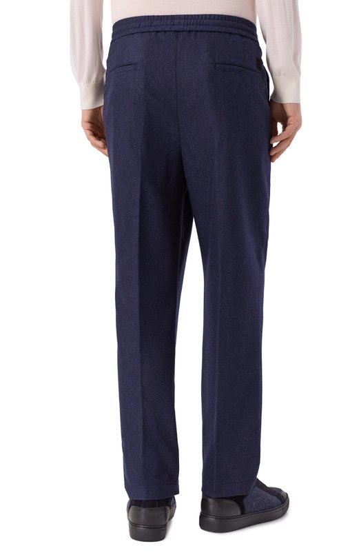 Шерстяные брюки Jacob Cohen JUM_PT017 001 S3679 RW Синий  JUM_PT017 001 S3679 RW Фото 4
