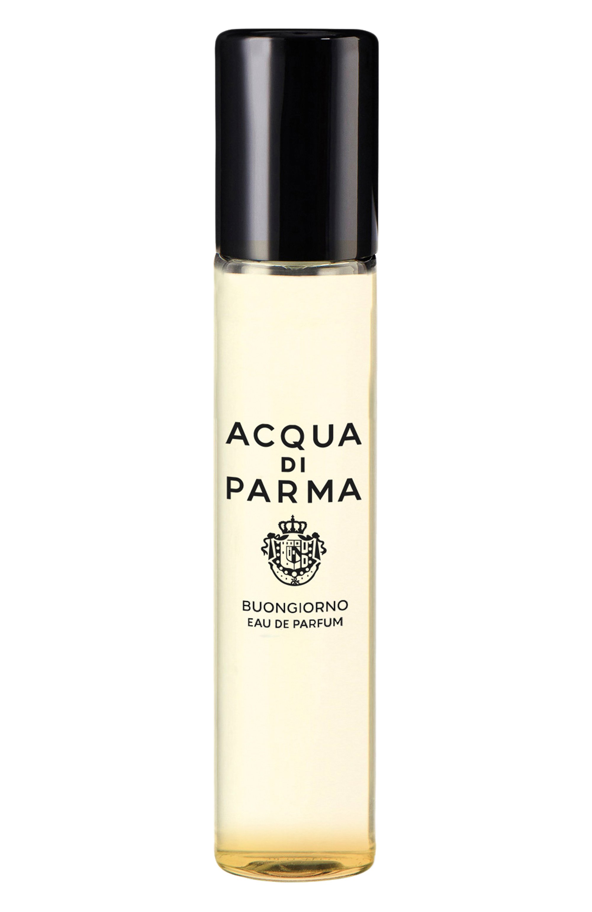 Парфюмерная вода buongiorno (12ml) ACQUA DI PARMA бесцветного цвета по цене 4200 руб., арт. ADP083613, фото 1 Парфюмерная вода buongiorno (12ml) ACQUA DI PARMA, арт. ADP083613, фото 1