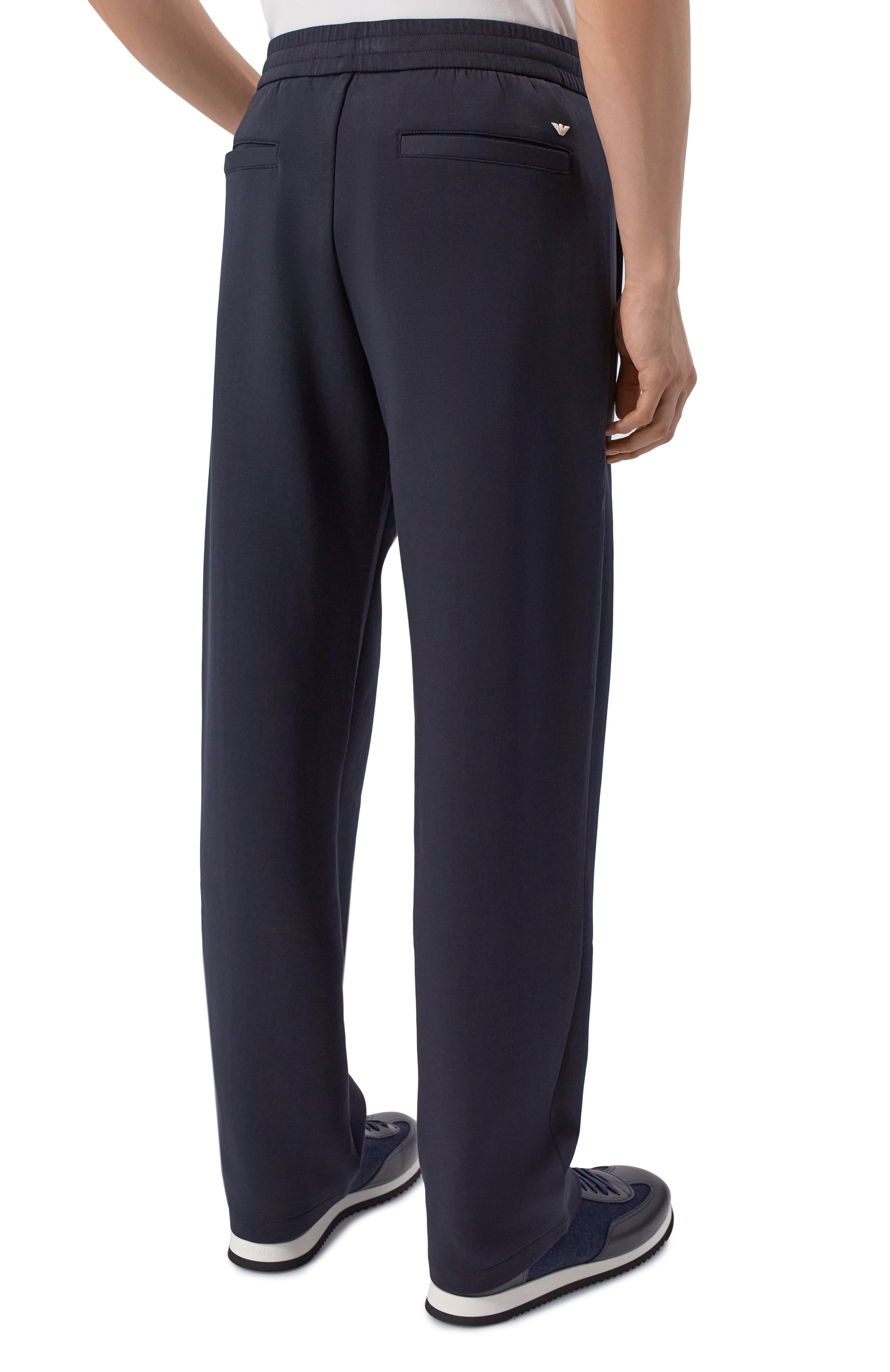 Хлопковые брюки EMPORIO ARMANI, арт. EM004543/AF10013, фото 4