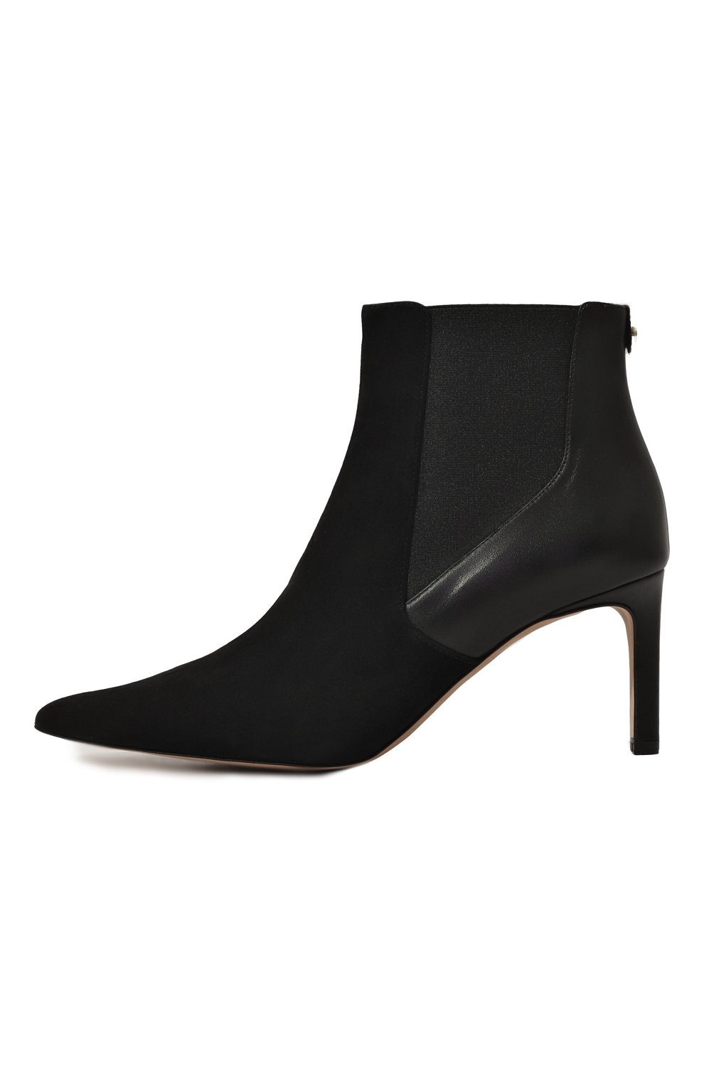 Замшевые ботильоны BOSS черного цвета по цене 34550 руб., арт. 50523359, фото 4 Замшевые ботильоны BOSS, арт. 50523359, фото 4