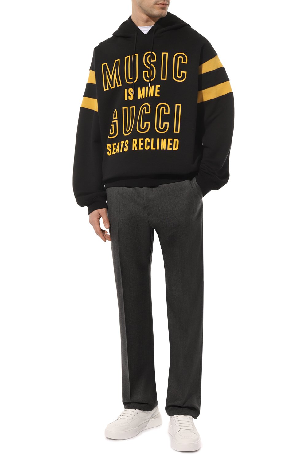 Шерстяные брюки GUCCI, арт. 630062 ZAC6H, фото 2