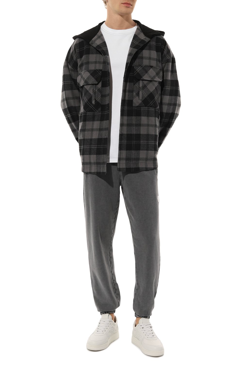 Хлопковые джоггеры DIEGO VENTURINO, арт. D3W4DVPNTBASIC-3, фото 2