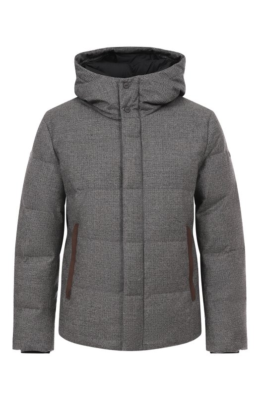 Пуховая куртка из шерсти и кашемира Duno WINS0R/C0RTINA Серый WINS0R/C0RTINA