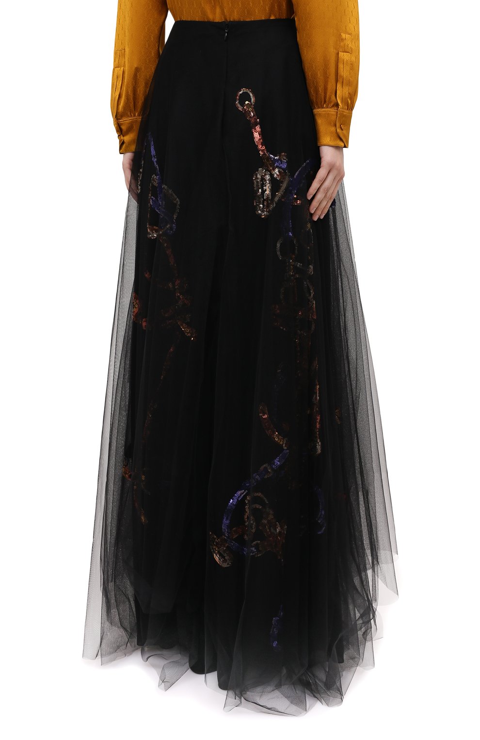 Юбка RALPH LAUREN черного цвета по цене 579500 руб., арт. 290823230, фото 4 Юбка RALPH LAUREN, арт. 290823230, фото 4