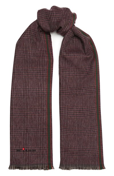 Шерстяной шарф KITON, арт. USCIACX03T02, фото 1