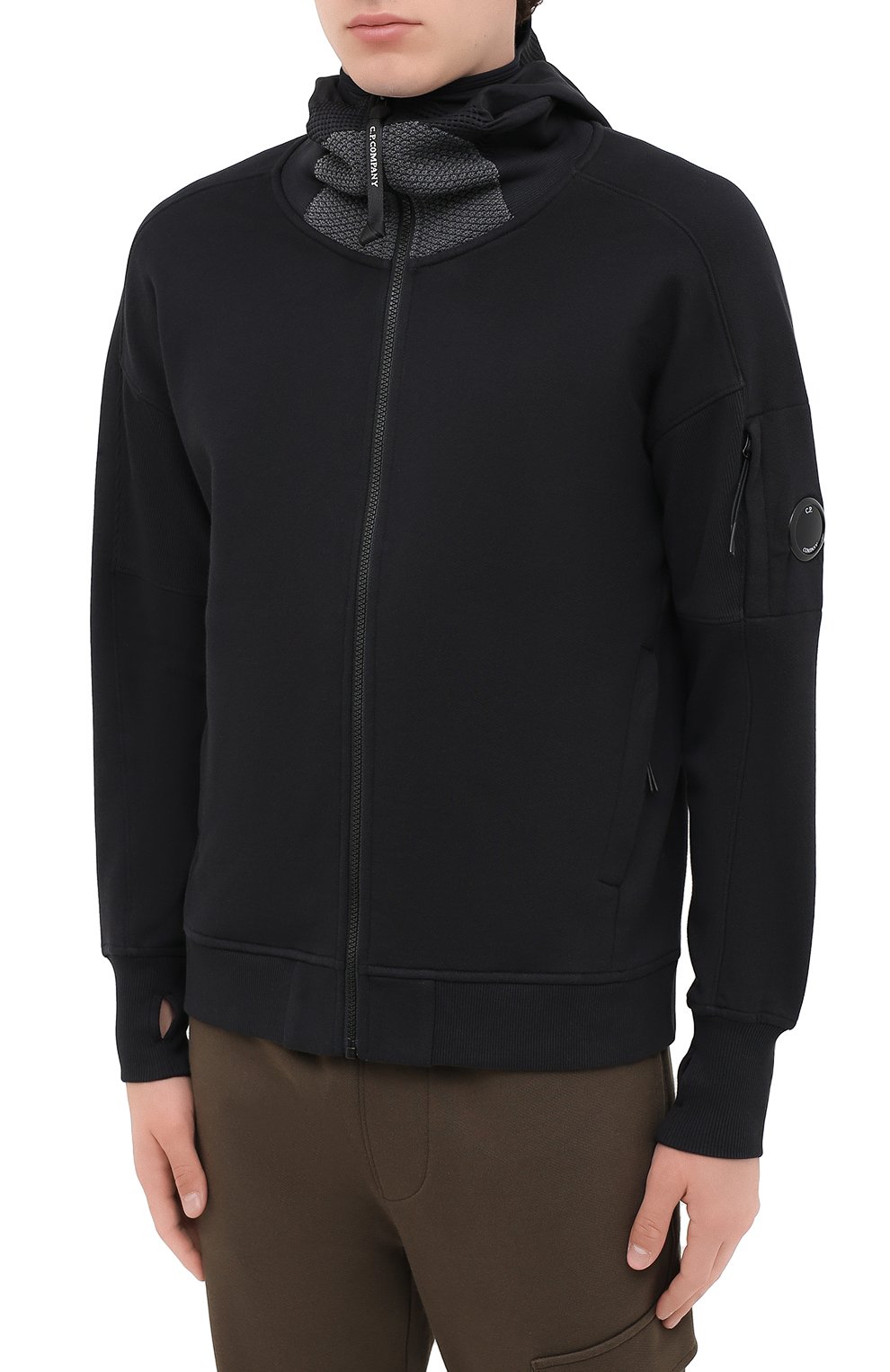 Хлопковая толстовка C.P. COMPANY, арт. 09CMSS035A-005086W, фото 3