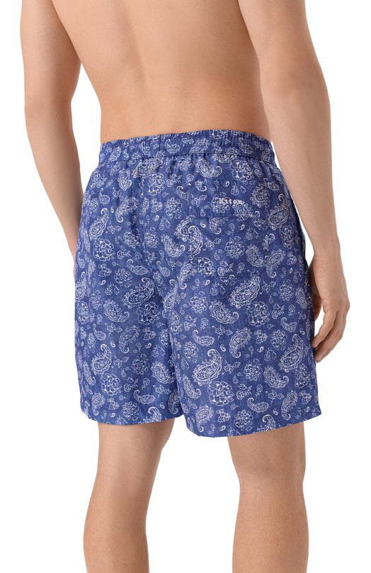 Плавки-шорты Kiton UC0M5CK0743H88 Синий  UC0M5CK0743H88 Фото 3