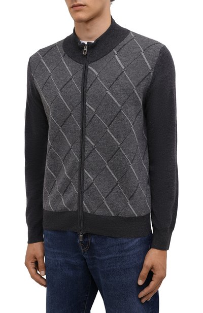 Кардиган из шерсти и кашемира CANALI, арт. C0022/MX01291, фото 3