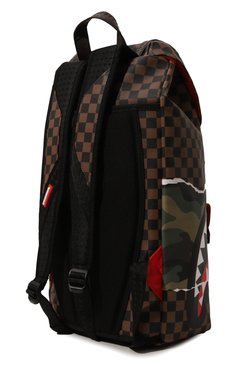 Детская рюкзак SPRAYGROUND темно-коричневого цвета, арт. 910B6130NSZ | Фото 2 (Материал: Экокожа; Материал сплава: Проставлено; Нос: Не проставлено)