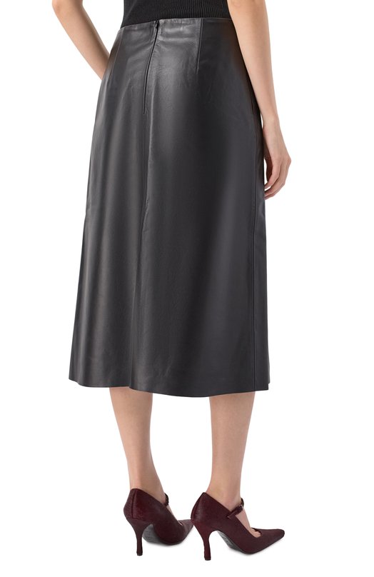 Кожаная юбка Noble&Brulee NB74/17102025 Чёрный  NB74/17102025 Фото 4