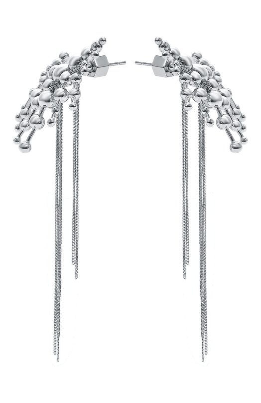 Серьги с шариками Bubble World Caviar jewellery BW003 Серебряный BW003