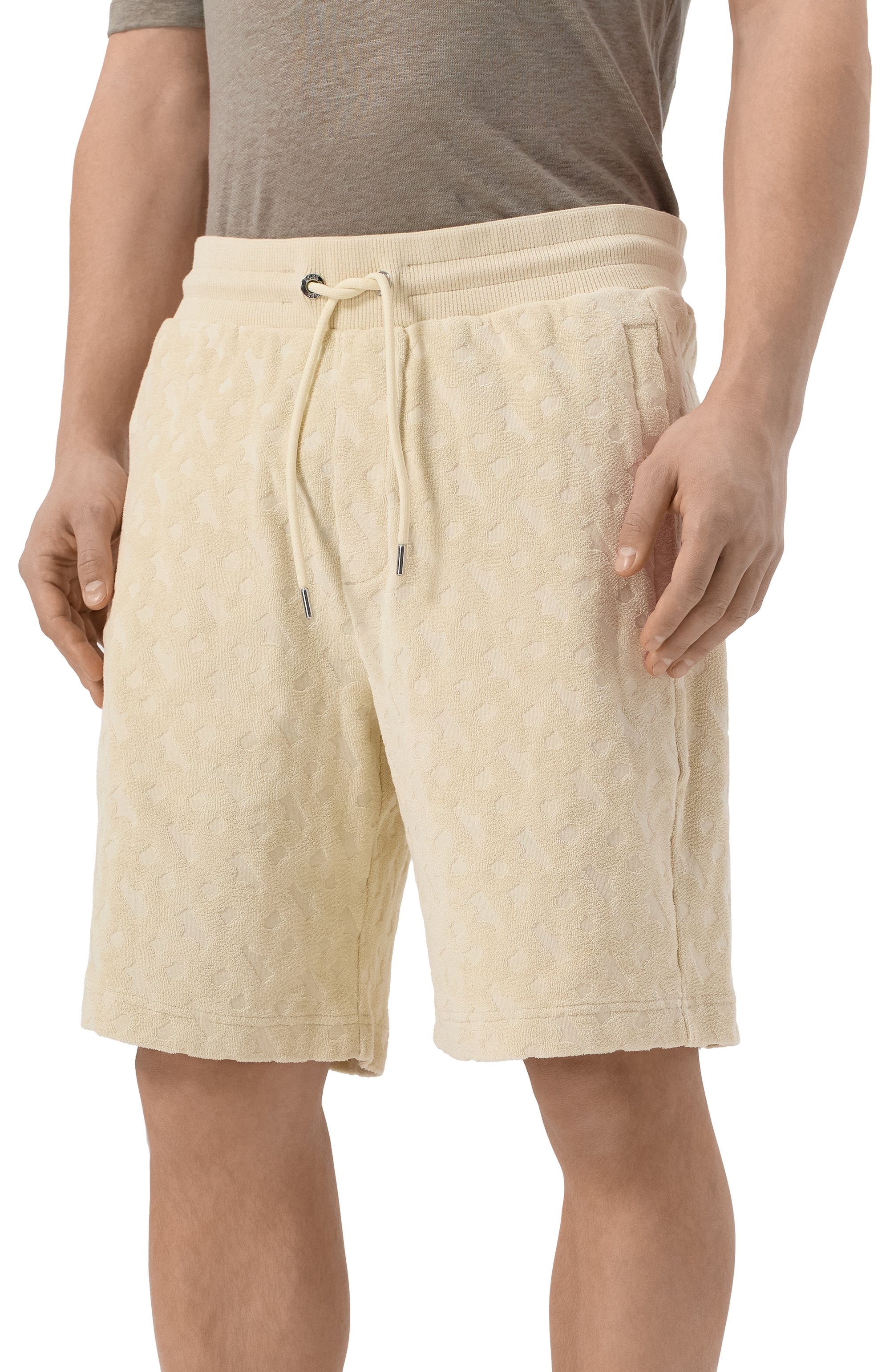 Хлопковые шорты BOSS, арт. 50538636, фото 3