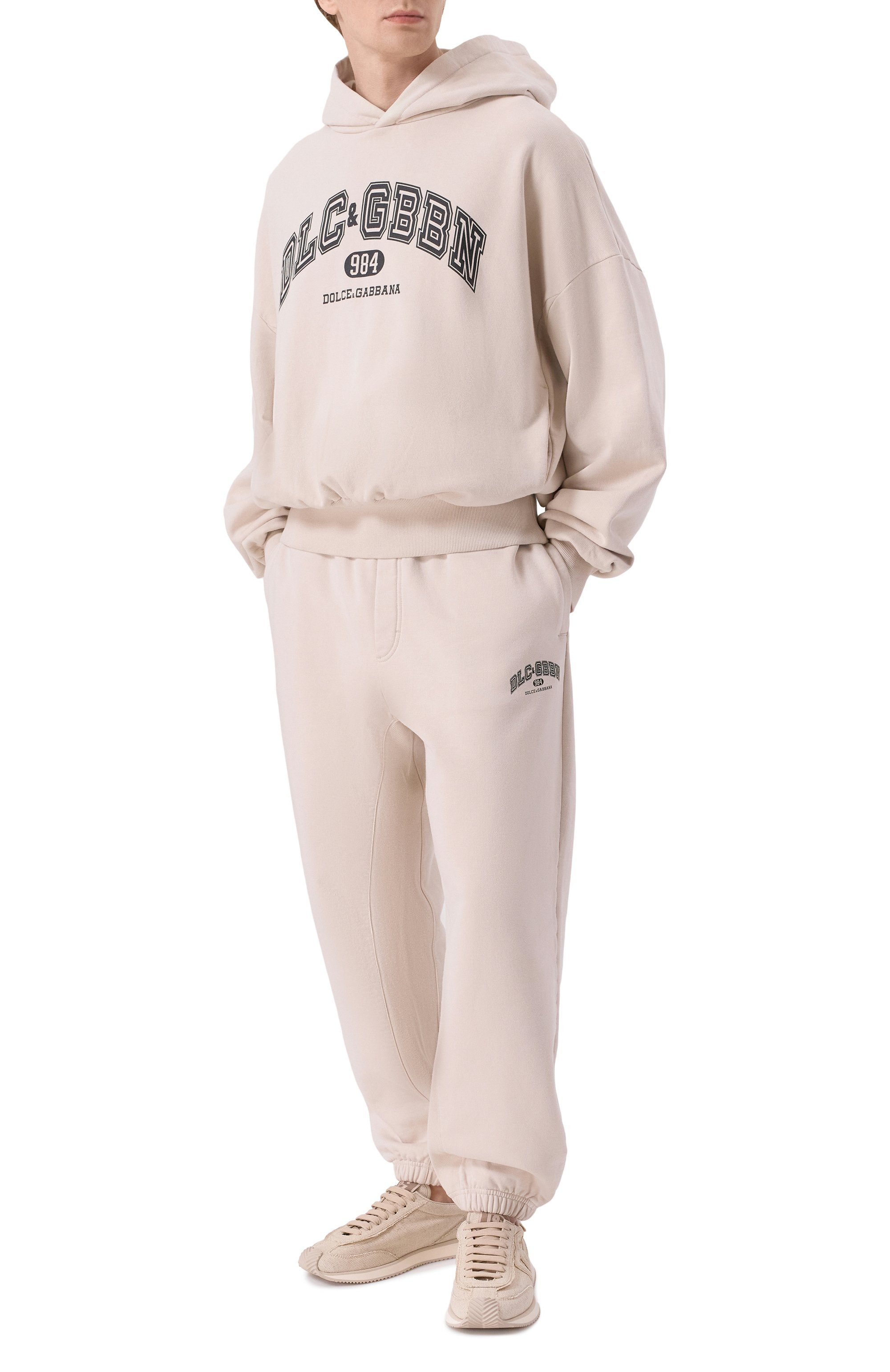 Хлопковые джоггеры DOLCE & GABBANA, арт. GP17AT/G7PL0, фото 2