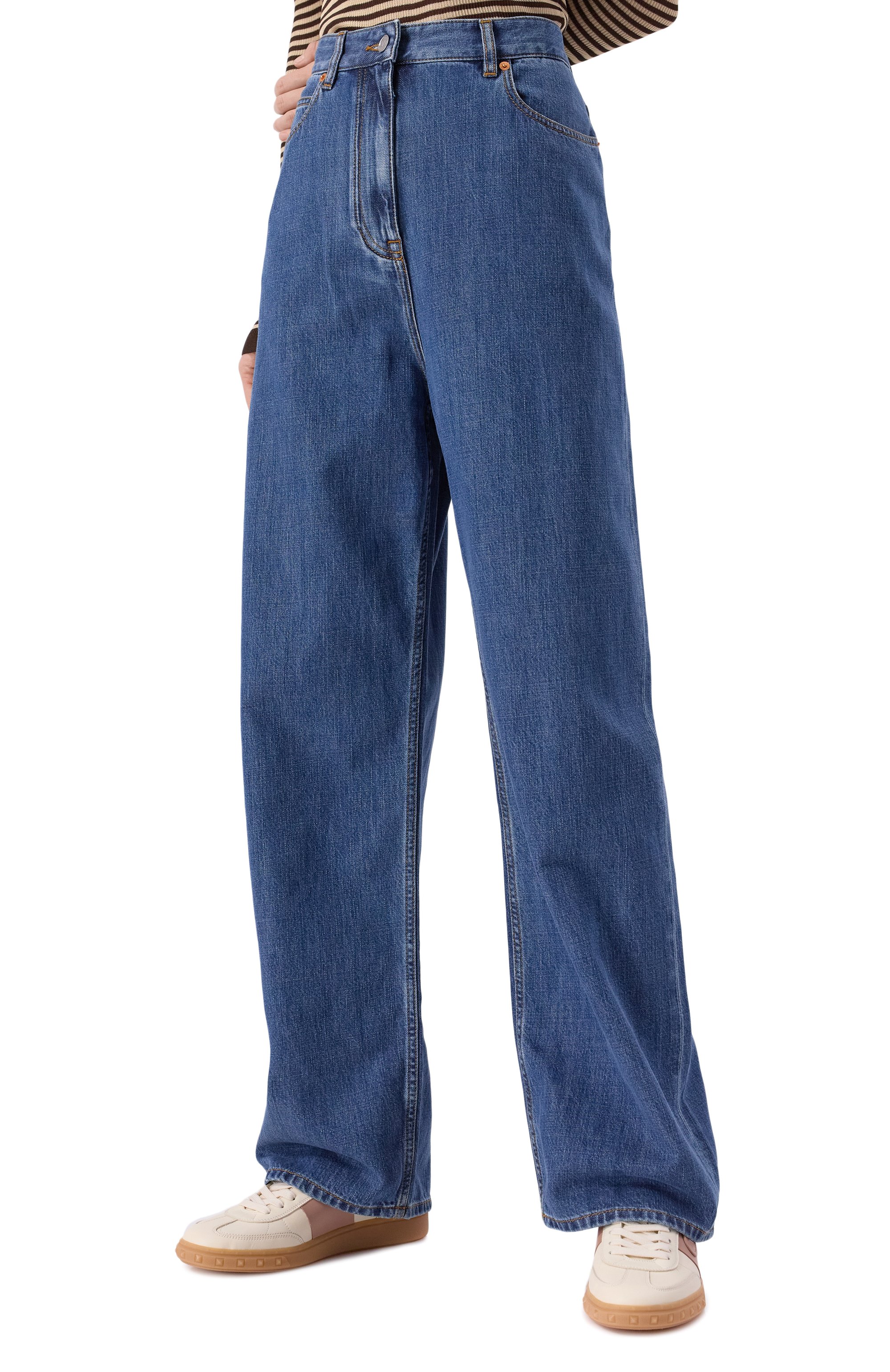 Джинсы VALENTINO, арт. 5B3DD17X8MD, фото 3