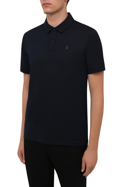 Поло BOGNER темно-синего цвета по цене 16100 руб., арт. 58322727, фото 3 Поло BOGNER, арт. 58322727, фото 3