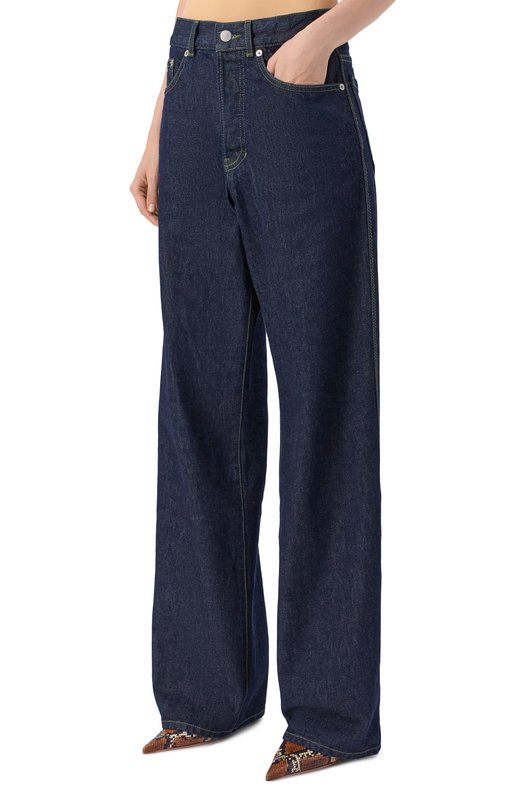 Джинсы Dries Van Noten 010956-2380-507 Синий  010956-2380-507 Фото 3