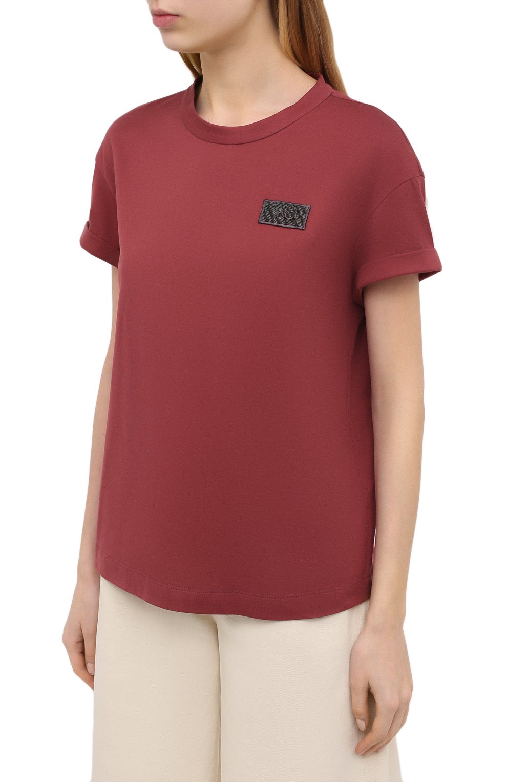 Хлопковая футболка BRUNELLO CUCINELLI, арт. M0A45DG830, фото 3