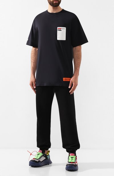 Хлопковая футболка HERON PRESTON, арт. HMAA001F197600090488, фото 2