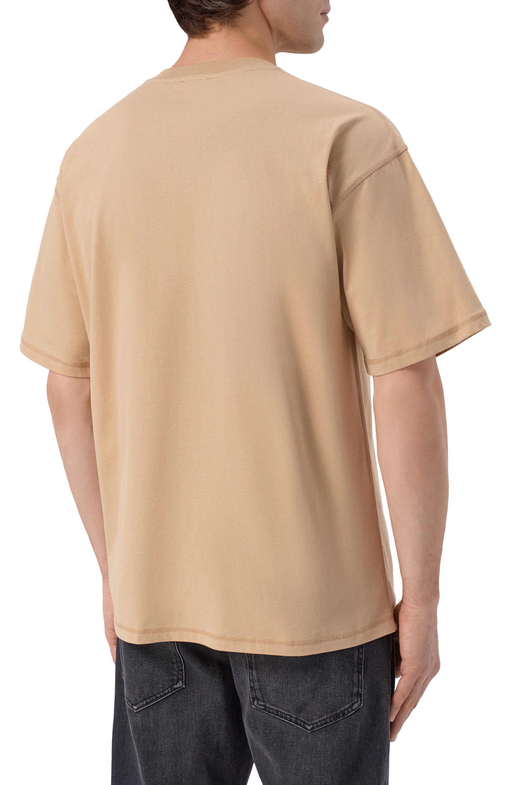 Хлопковая футболка DIESEL, арт. A21562/0PLAT, фото 4