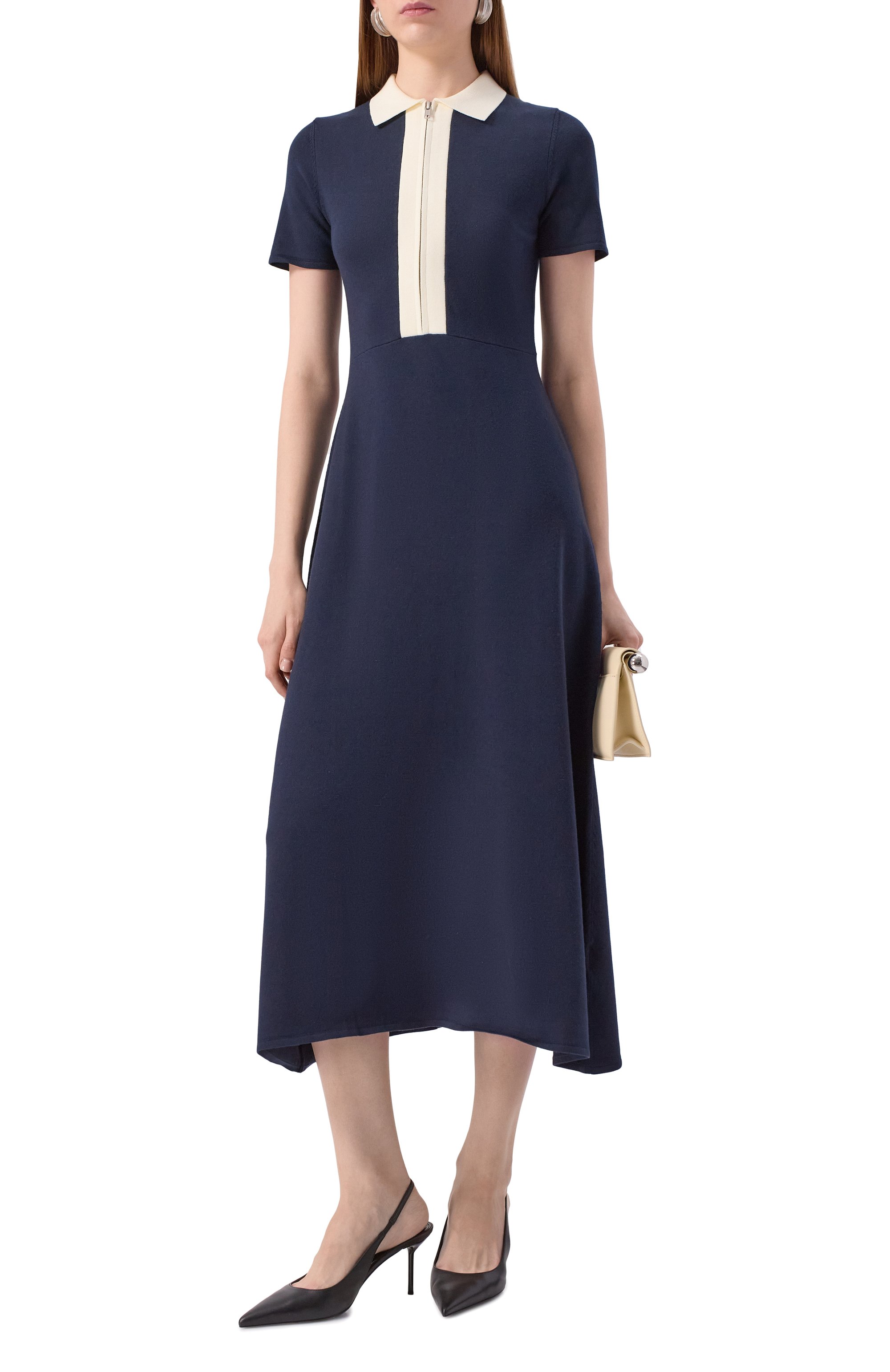 Платье OLOLOL синего цвета по цене 45000 руб., арт. OLKND014/403/BASE, фото 2 Платье OLOLOL, арт. OLKND014/403/BASE, фото 2