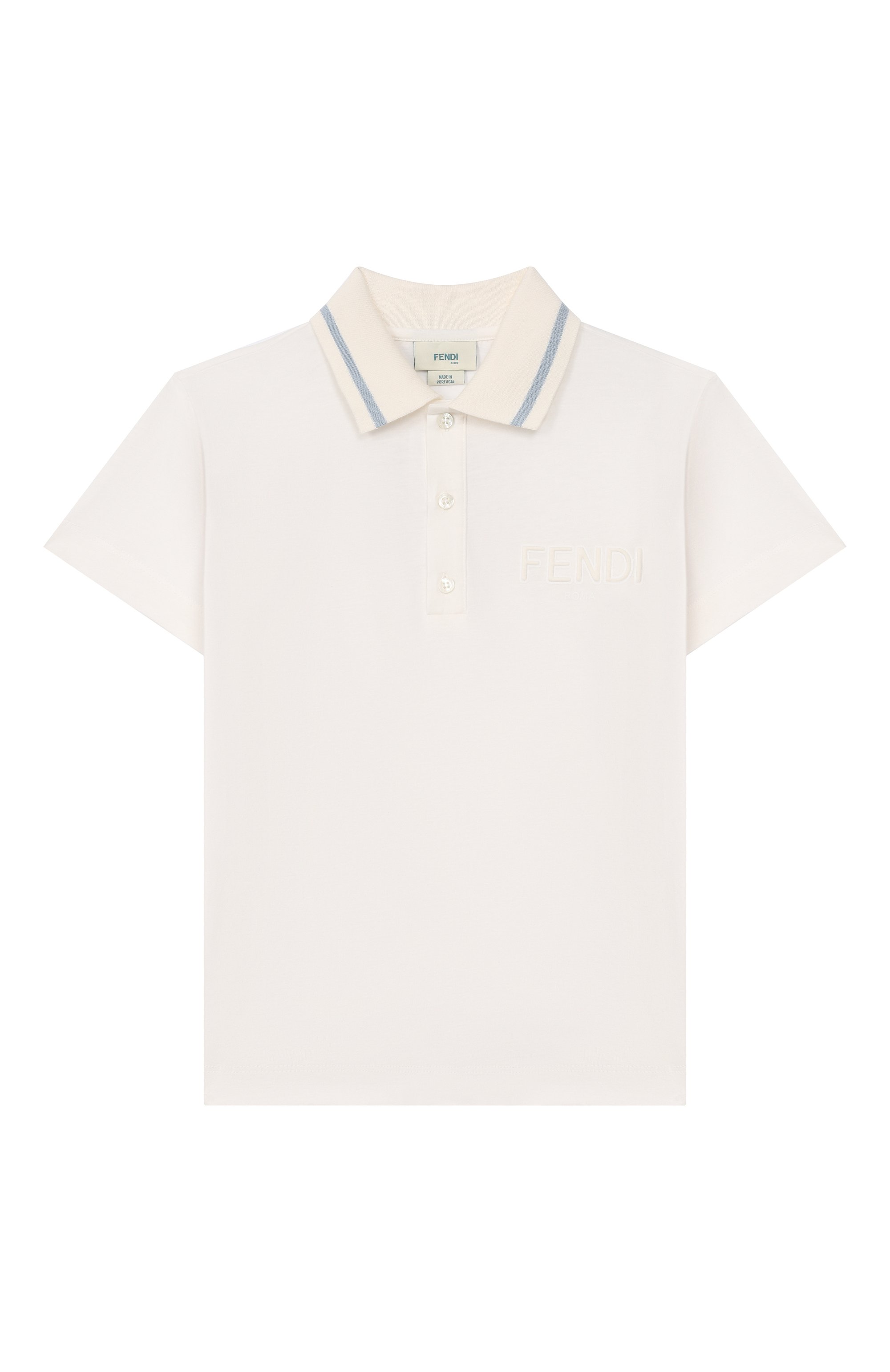Хлопковое поло FENDI, арт. JMI496/7AJ/8A-12+, фото 1
