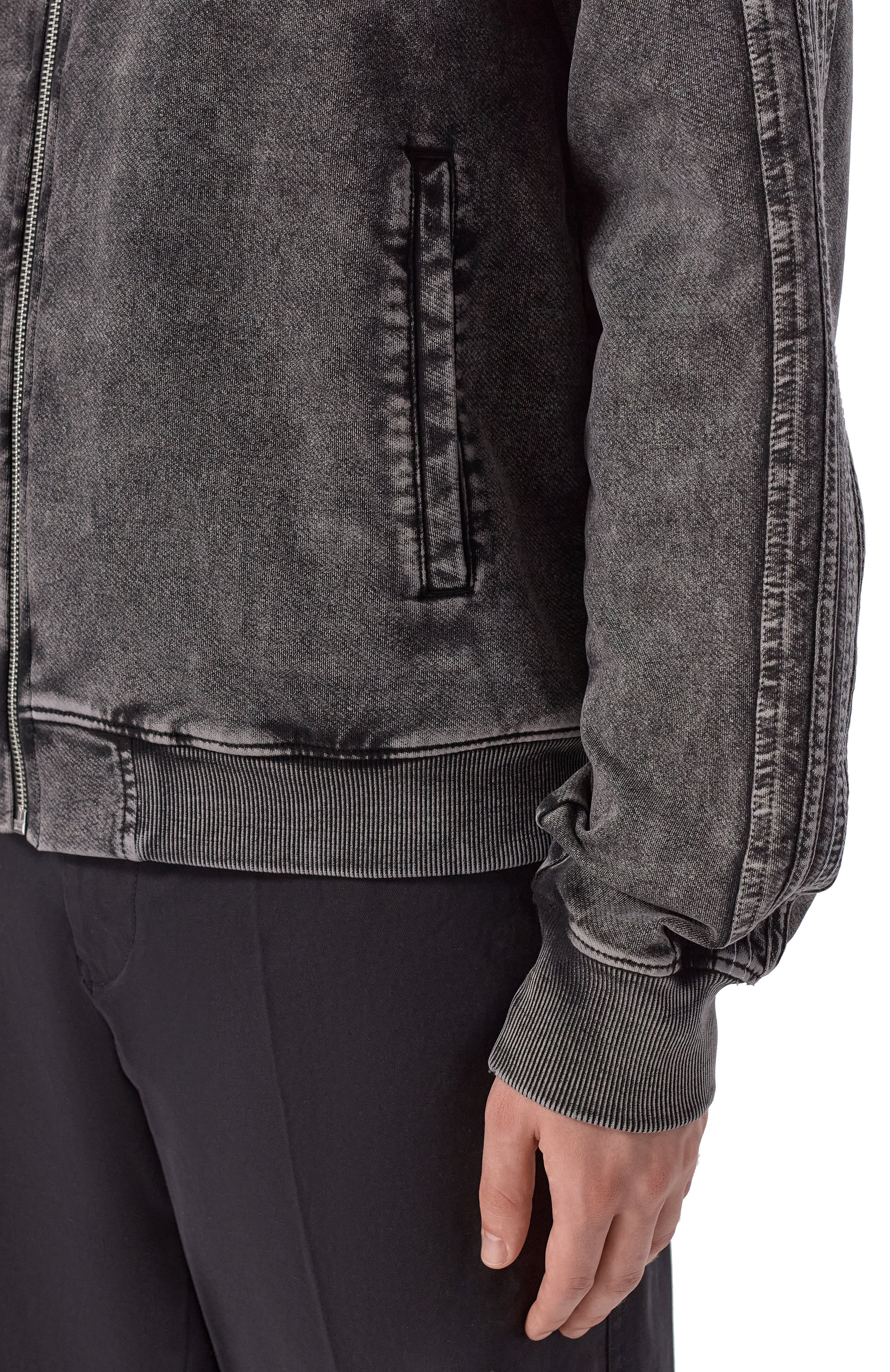 Хлопковая толстовка DIESEL темно-серого цвета по цене 30850 руб., арт. A19938/0DCCJ, фото 5 Хлопковая толстовка DIESEL, арт. A19938/0DCCJ, фото 5